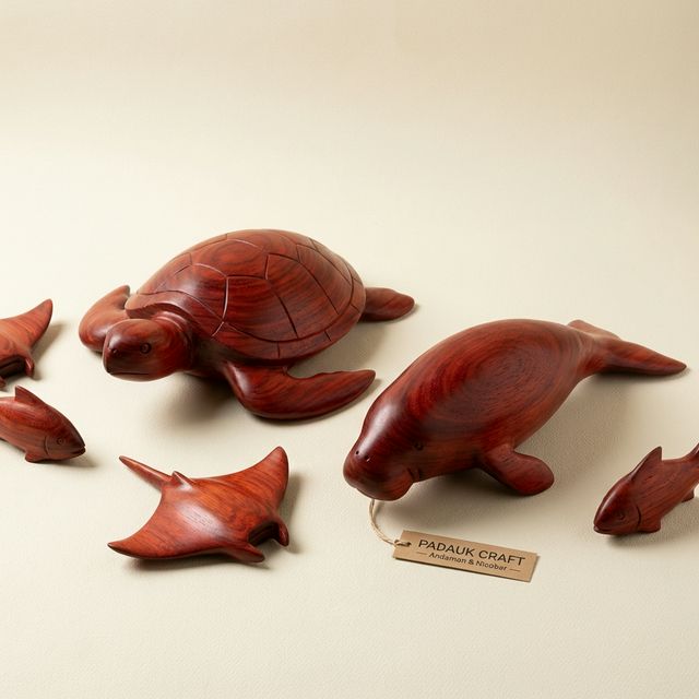 Wooden Padauk Toys