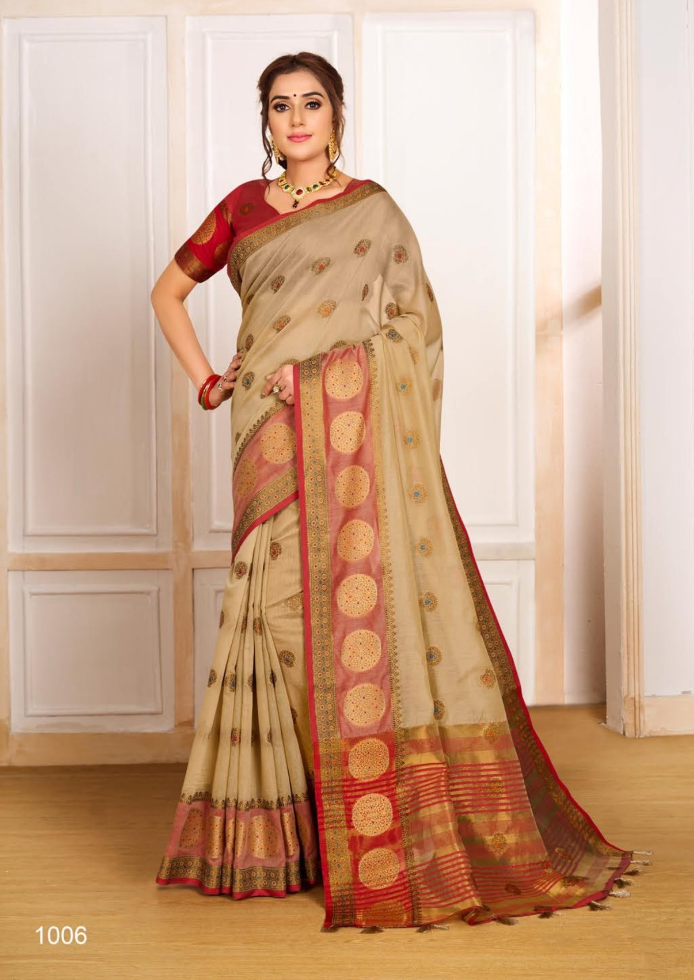 Chanderi Saree